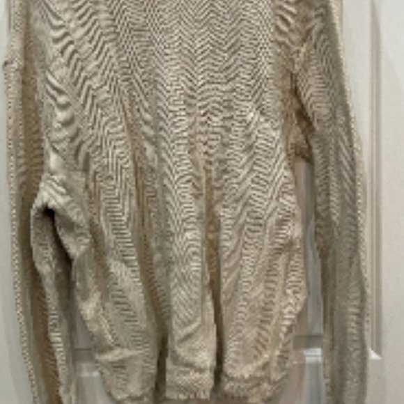 Men XL Tan Chaps Sweater Long - Picture 1 of 8